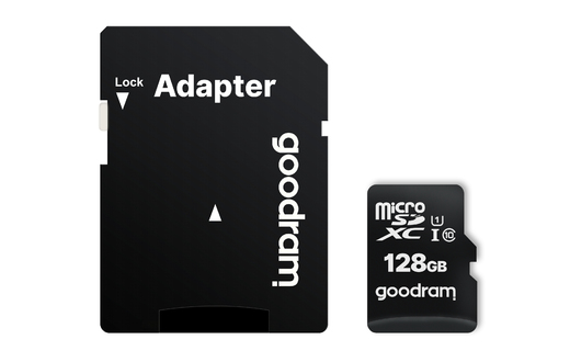 GOODRAM 128GB MicroSD karta 10 UHS I + adaptér