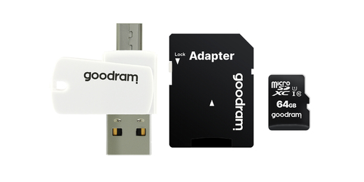 GOODRAM MicroSDXC UHS-I 64 GB M1A4-0640R12